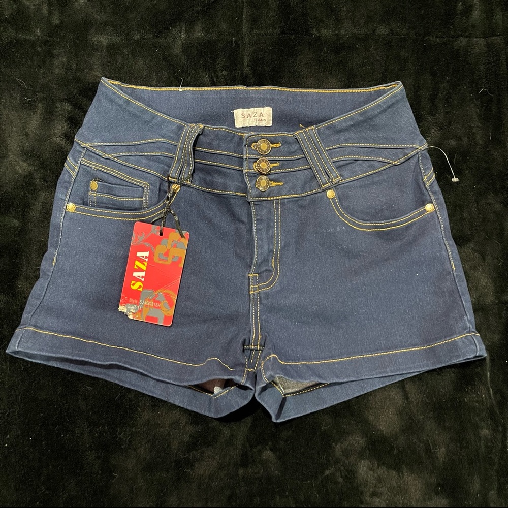 Blue jean shorts!